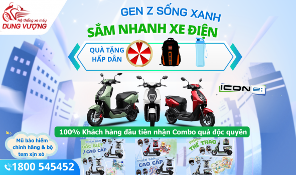 GEN Z SỐNG XANH - SẮM NHANH XE ĐIỆN Honda ICON-e